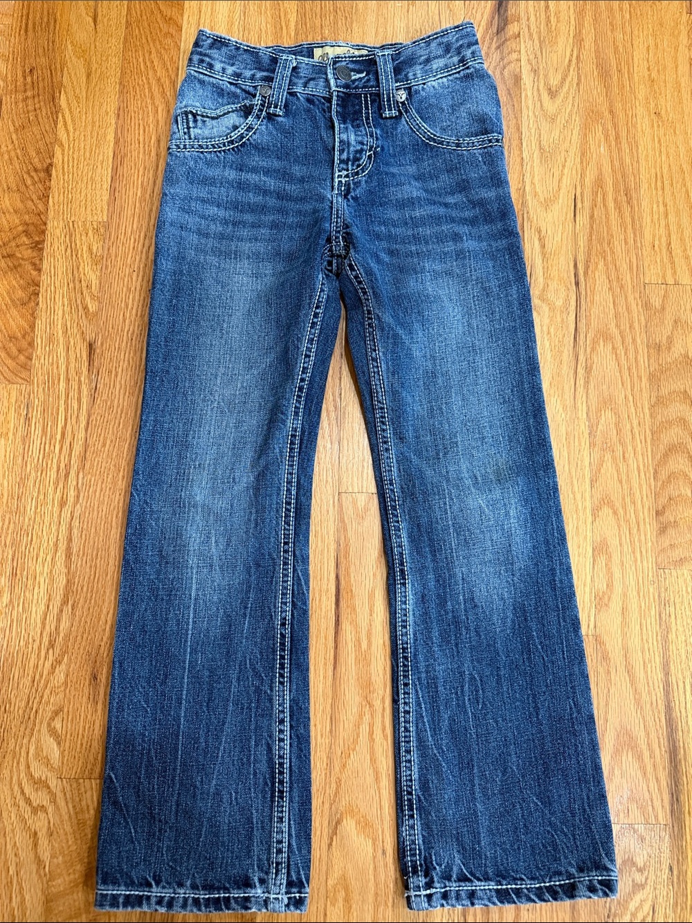 Wrangler 20X Size 8 Slim Boys Boot Cut Jeans
